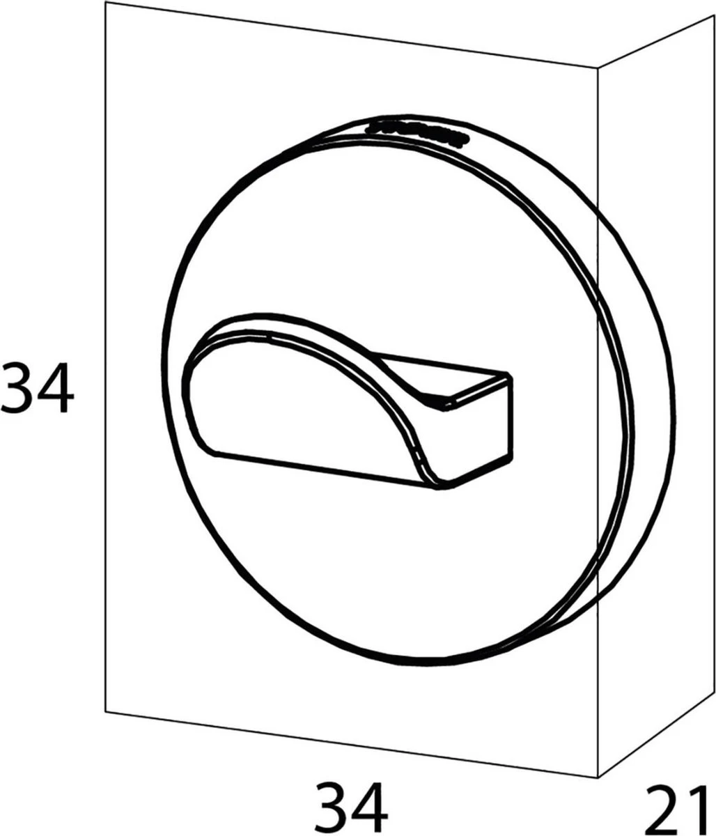 Tiger Noon Handdoekhaak Klein - Zwart 4 Tiger Noon Handdoekhaak Klein - Zwart - Afbeelding 2