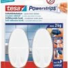 Tesa Powerstrips Haken Large - Wit - 2 Stuks -Badkamerartikelen Winkel 1040x1200