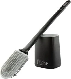 Flusive WC Borstel Met Houder Inclusief Ophangsysteem - Siliconen Toiletborstel - 2 Lifters - Flexibel - Zwart 21 Flusive WC Borstel Met Houder Inclusief Ophangsysteem - Siliconen Toiletborstel - 2 Lifters - Flexibel - Zwart -Badkamerartikelen Winkel 1083x1200 4