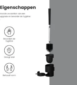 L'Sanc TB362 Plus - WC Borstel - Toiletborstel Met Houder - Zwart -Badkamerartikelen Winkel 1093x1200 1