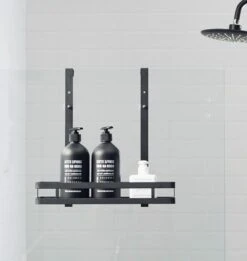 Doucherek Aan Douchewand - Zwart - Doucherekje Hangend - Zonder Boren -Badkamerartikelen Winkel 1137x1200 2