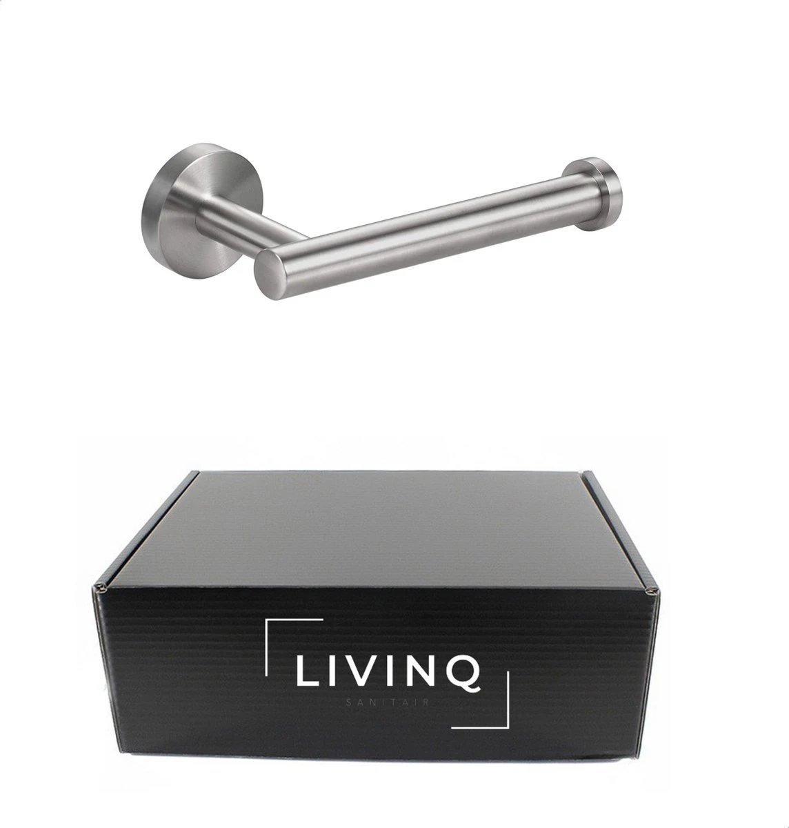 Wc Rol Houder RVS - Mat - Toiletrolhouder - Industrieel - Hangende Wc Rolhouder - Grijs - Zilver 8 Wc Rol Houder RVS - Mat - Toiletrolhouder - Industrieel - Hangende Wc Rolhouder - Grijs - Zilver - Afbeelding 6