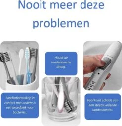 Kwalitatieve Elektrische Tandenborstelhouders ZWART 1 Stuk - Zonder Boren - Geschikt Voor Oral B Toothbrush - Zelfklevend Hangende Houder Voor Elektrische Tandenborstels - Tandenborstelhouder- Standaard - Accessoire -Badkamerartikelen Winkel 1160x1200 2