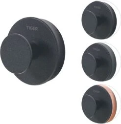 Tiger Urban - Handdoekhaak Groot (1x) - ø 5 Cm - Inclusief 2 Decorringen - Zwart 30 Tiger Urban - Handdoekhaak Groot (1x) - ø 5 Cm - Inclusief 2 Decorringen - Zwart -Badkamerartikelen Winkel 1169x1200 2