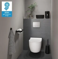 Tiger Tess - Toiletborstelhouder Met Swoop® Borstel Flexibel - Zwart / Antraciet -Badkamerartikelen Winkel 1185x1200 8