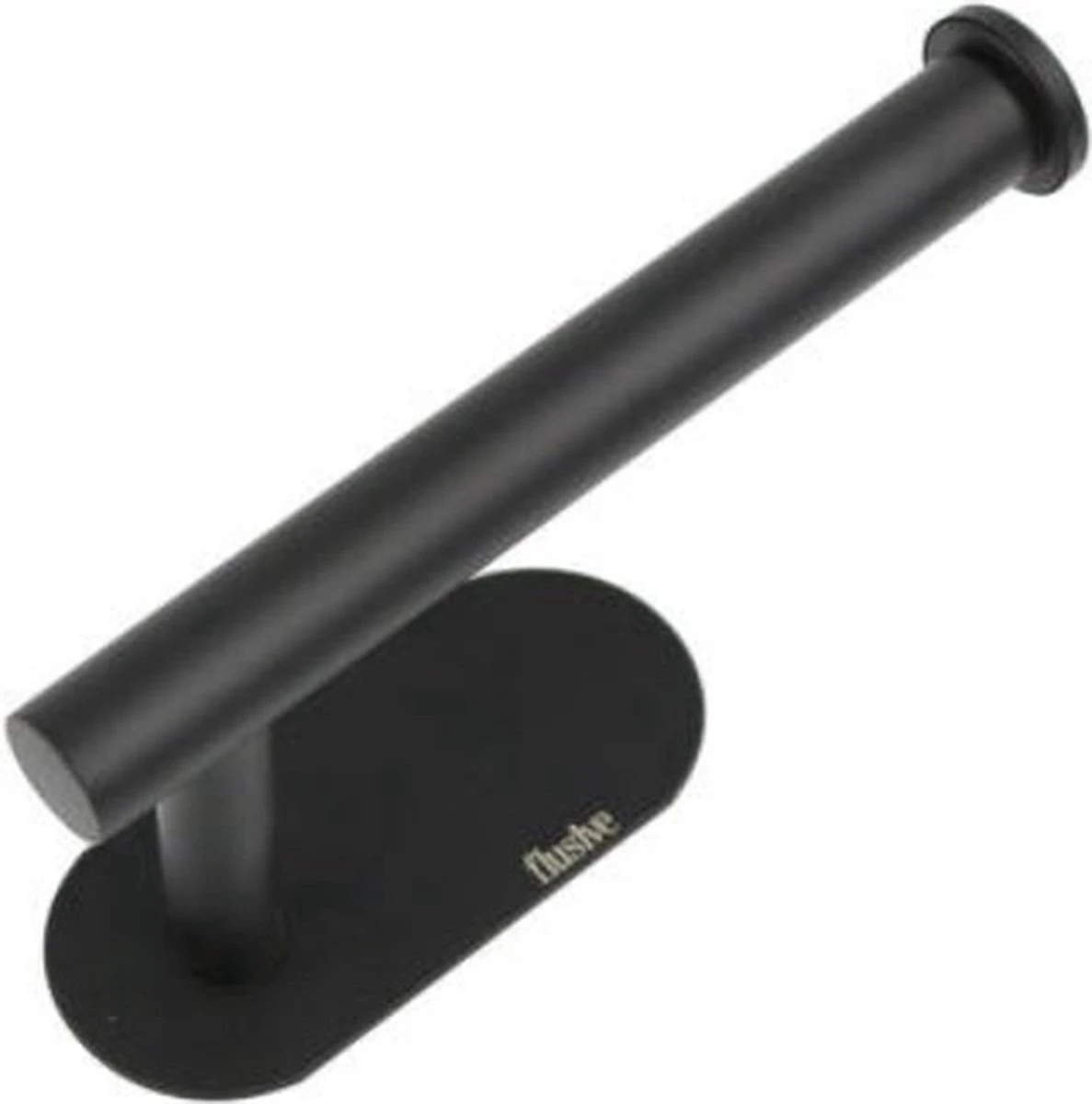 Flusive Toiletrolhouder Met 4 Handdoekhaakjes - Wc Rolhouder - Zelfklevend Zonder Boren - RVS - Zwart 13 Flusive Toiletrolhouder Met 4 Handdoekhaakjes - Wc Rolhouder - Zelfklevend Zonder Boren - RVS - Zwart - Afbeelding 11