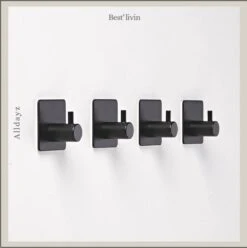 Merkloos Handdoekhaak 4 + 1 GRATIS Set Zonder Boren - RVS - Zwart - Vierkant Zelfklevend - Badjas - Theedoek Hanger Keuken Badkamer Handdoek Haakjes 12 Merkloos Handdoekhaak 4 + 1 GRATIS Set Zonder Boren - RVS - Zwart - Vierkant Zelfklevend - Badjas - Theedoek Hanger Keuken Badkamer Handdoek Haakjes -Badkamerartikelen Winkel 1194x1200 5