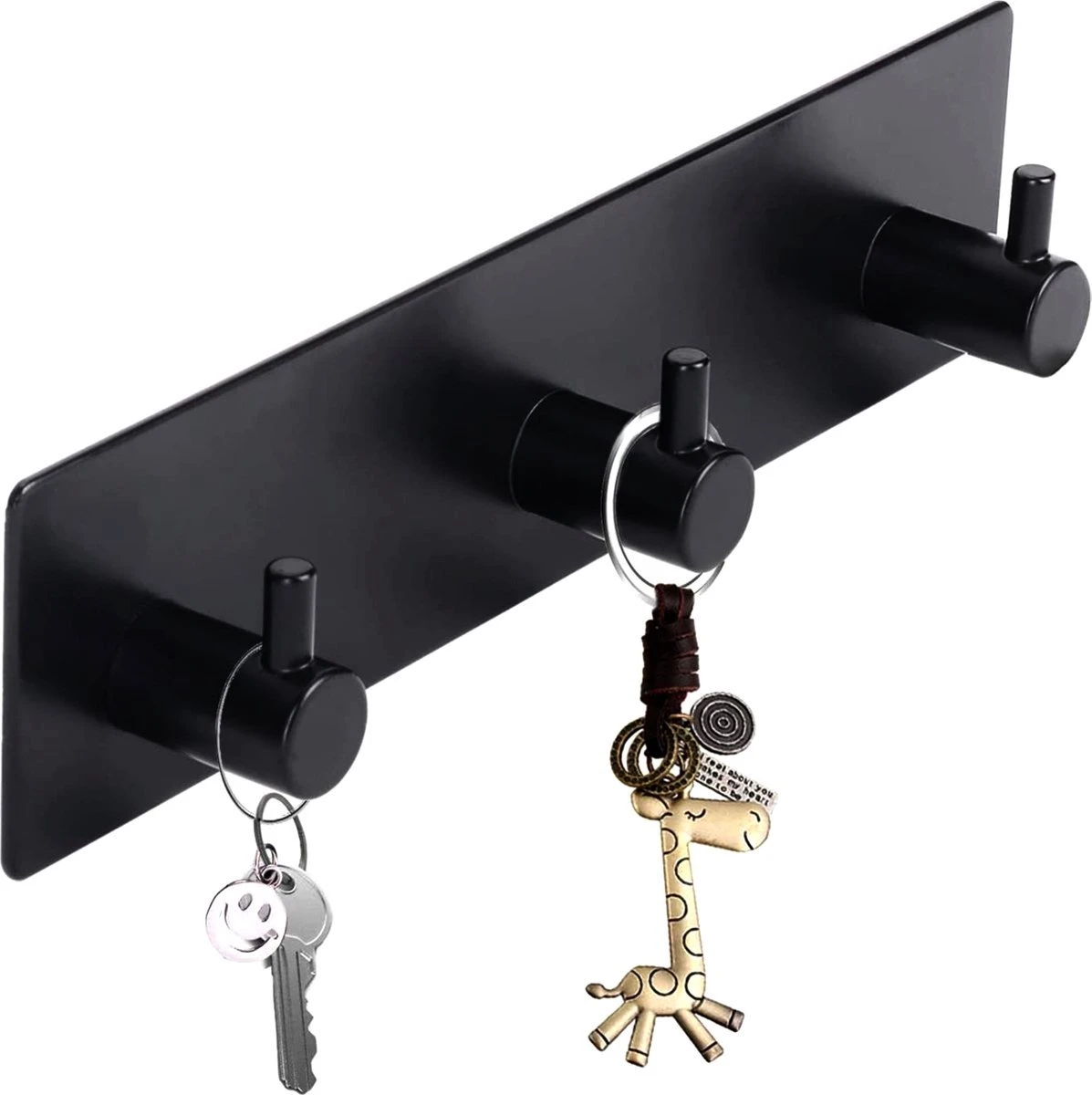 Merkloos Handdoekhaakjes - 3 In 1 Handdoekhaak - Wandhaak - Muurhaak - Zwart 13 Merkloos Handdoekhaakjes - 3 In 1 Handdoekhaak - Wandhaak - Muurhaak - Zwart - Afbeelding 11