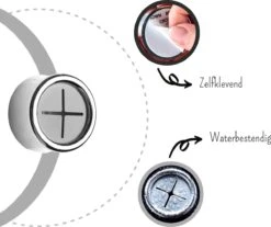 Merkloos 4x Zelfklevende Handdoek Houder Set - Kindvriendelijk - Anti-Stoot Ophang Haak Zonder Boren - Handdoekhaak - Chrome - Kliksysteem Theedoek - Handdoekklem -Badkamerartikelen Winkel 1200x1006 1