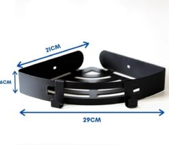 Doucherek Zonder Boren Badkamer Accessoires Zelfklevend | Douchemandje | Badrek | Douche Rek Zwart | Hoekrek Hangend | Blueplato® 17 Doucherek Zonder Boren Badkamer Accessoires Zelfklevend | Douchemandje | Badrek | Douche Rek Zwart | Hoekrek Hangend | Blueplato® -Badkamerartikelen Winkel 1200x1025 1