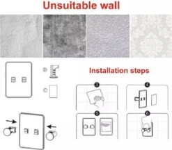 1 Stk Scheermes Houder Haak,Multi Purpose Plakken Haak Zelfklevende Scheren Razor Plug Haken Heavy Duty Voor Badkamer-Keuken -Badkamerartikelen Winkel 1200x1047 1