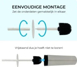 VDN Stainless Toiletborstel Met Houder - Toiletborstelhouder - Zilver - Wc Borstel Met Houder - RVS - Vrijstaand 11 VDN Stainless Toiletborstel Met Houder - Toiletborstelhouder - Zilver - Wc Borstel Met Houder - RVS - Vrijstaand -Badkamerartikelen Winkel 1200x1054 2