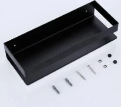 Merkloos GDRN - Doucherek Zwart - Zonder Boren - Doucherekjes - Hangend - Zwart - RVS 12 Merkloos GDRN - Doucherek Zwart - Zonder Boren - Doucherekjes - Hangend - Zwart - RVS -Badkamerartikelen Winkel 1200x1059 2