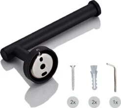 Merkloos Toiletrolhouder Zwart - Wc Rolhouder - Zwart - Toilet Rolhouder - Badkamer Accessoires - Toiletrolhouders 14 Merkloos Toiletrolhouder Zwart - Wc Rolhouder - Zwart - Toilet Rolhouder - Badkamer Accessoires - Toiletrolhouders -Badkamerartikelen Winkel 1200x1074