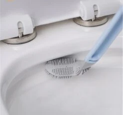 Merkloos Siliconen Toilet Borstel - Toilet Haak - Siliconen Wc Borstel -Badkamerartikelen Winkel 1200x1123