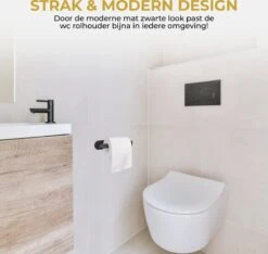 HGMD® WC Rolhouder Zelfklevend - Zwart - Toiletrolhouder Zwart - Toiletrolhouder Zonder Boren 15 HGMD® WC Rolhouder Zelfklevend - Zwart - Toiletrolhouder Zwart - Toiletrolhouder Zonder Boren -Badkamerartikelen Winkel 1200x1137 1