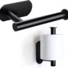 HGMD® WC Rolhouder Zelfklevend - Zwart - Toiletrolhouder Zwart - Toiletrolhouder Zonder Boren -Badkamerartikelen Winkel 1200x1152 1