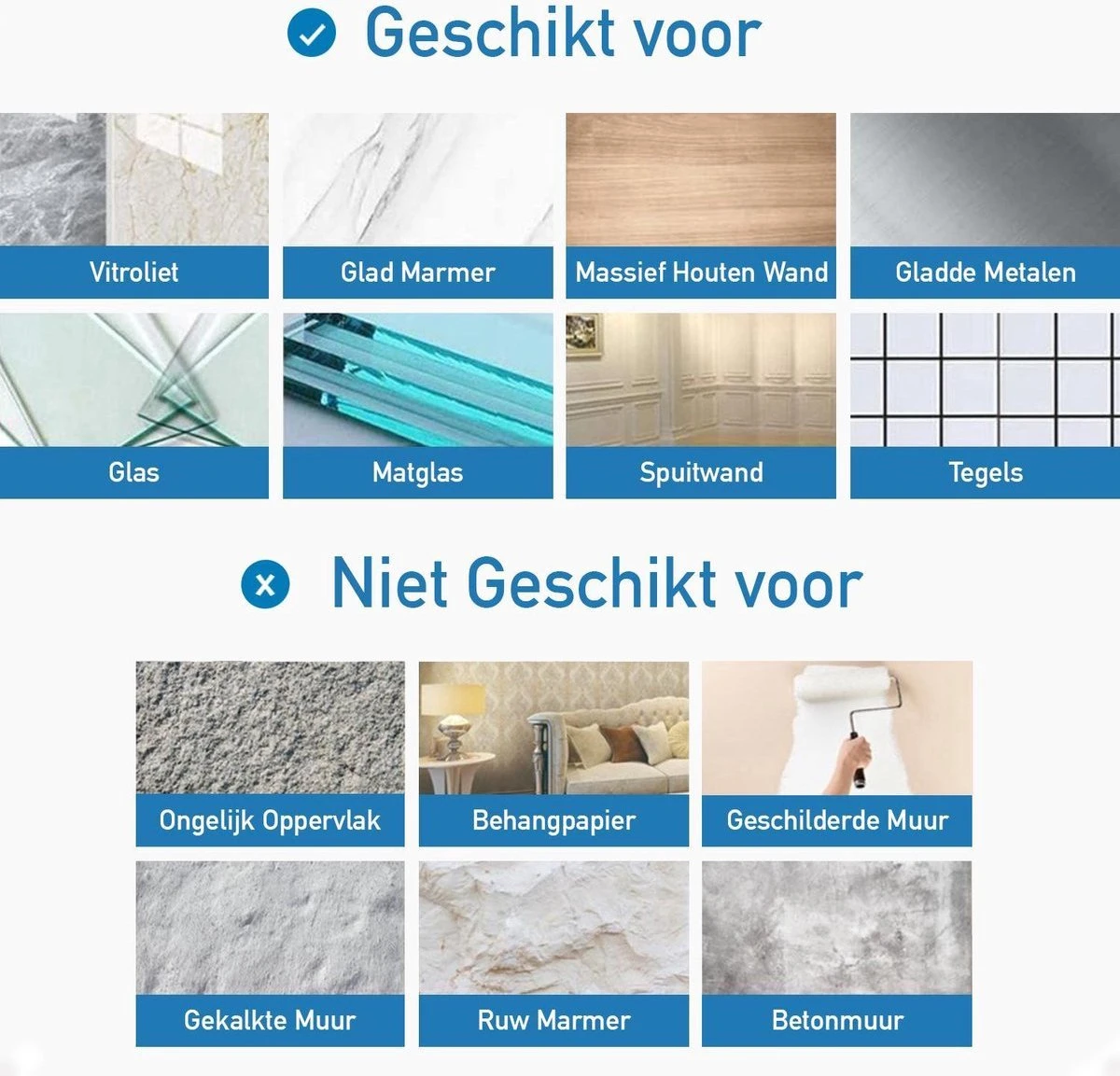 HGMD® Doucherek Zonder Boren - RVS - Zelfklevend Doucherek –Badkamerrek - Badrek - Keukenrek - Doucherek Hangend – Badkamer Accessoires - Kruidenrek 6 HGMD® Doucherek Zonder Boren - RVS - Zelfklevend Doucherek –Badkamerrek - Badrek - Keukenrek - Doucherek Hangend – Badkamer Accessoires - Kruidenrek - Afbeelding 4