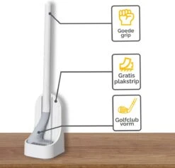 Bradey Toiletborstel Siliconen - WC Borstel Met Houder - Optimale Hygiëne - Golfclub-vorm - Komt In Alle Hoeken 21 Bradey Toiletborstel Siliconen - WC Borstel Met Houder - Optimale Hygiëne - Golfclub-vorm - Komt In Alle Hoeken -Badkamerartikelen Winkel 1200x1156 6