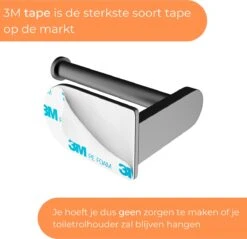 Nevana Toiletrolhouder - WC Rolhouder - Toiletpapier - Papier Rol Houder - Zelfklevend - Zonder Boren - Zwart - RVS 15 Nevana Toiletrolhouder - WC Rolhouder - Toiletpapier - Papier Rol Houder - Zelfklevend - Zonder Boren - Zwart - RVS -Badkamerartikelen Winkel 1200x1162