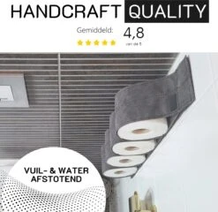 Reserverolhouder Hangend – Toiletrolhouder – Reserve Rolhouder – Zonder Boren – Rolhouder - Muur – Zwart - Antraciet - STOF & SPETTERVRIJ 15 Reserverolhouder Hangend – Toiletrolhouder – Reserve Rolhouder – Zonder Boren – Rolhouder - Muur – Zwart - Antraciet - STOF & SPETTERVRIJ -Badkamerartikelen Winkel 1200x1166 2