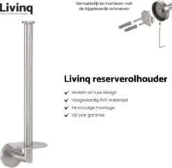 Toiletaccessoireset RVS 4-delig - Luxe Toilet Set - Toiletborstel Met Houder - Toiletrolhouder Met Klep - Reserverolhouder - Handdoekhaak - Zilver - Toiletset 12 Toiletaccessoireset RVS 4-delig - Luxe Toilet Set - Toiletborstel Met Houder - Toiletrolhouder Met Klep - Reserverolhouder - Handdoekhaak - Zilver - Toiletset -Badkamerartikelen Winkel 1200x1172 6