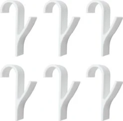 6x Handdoek Haak - Kleding Haak Voor Radiator - Radiatorhaakje - Handdoek Houder Hangend Aan Verwarming - Badkamer Haken Hangend - Ophanghaakje - Wit -Badkamerartikelen Winkel 1200x1179 2