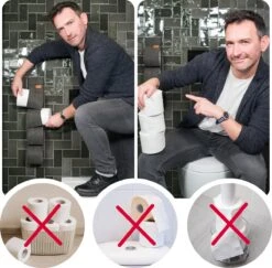 Reserverolhouder Hangend – Toiletrolhouder – Reserve Rolhouder – Zonder Boren – Rolhouder - Muur – Zwart - Antraciet - STOF & SPETTERVRIJ 18 Reserverolhouder Hangend – Toiletrolhouder – Reserve Rolhouder – Zonder Boren – Rolhouder - Muur – Zwart - Antraciet - STOF & SPETTERVRIJ -Badkamerartikelen Winkel 1200x1180 2