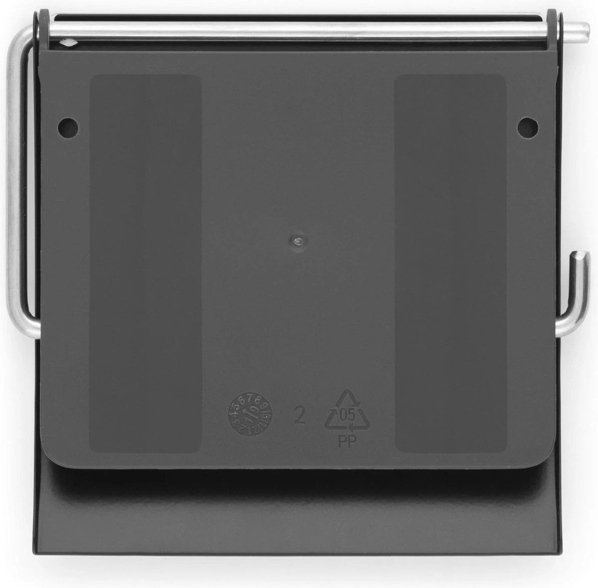 Brabantia ReNew WC Rolhouder - Met Klep - Matt Black 13 Brabantia ReNew WC Rolhouder - Met Klep - Matt Black - Afbeelding 11