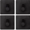 EAVY Zelfklevende Handdoekhaakjes – Set Van 4 Handdoekhouders - RVS -Badkamerartikelen Winkel 1200x1183