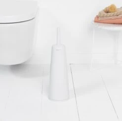 Brabantia ReNew WC Borstel - Met Houder - White -Badkamerartikelen Winkel 1200x1189 8