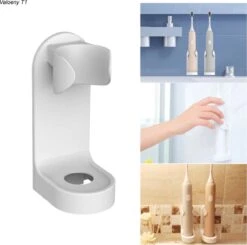 Merkloos Elektrische Tandenborstelhouder - Wit 9 Merkloos Elektrische Tandenborstelhouder - Wit -Badkamerartikelen Winkel 1200x1192 4