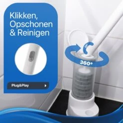 RevoBrush WC Borstel Met Houder Vrijstaand - Hygiënische Toiletborstel - Met 14x Pads 22 RevoBrush WC Borstel Met Houder Vrijstaand - Hygiënische Toiletborstel - Met 14x Pads -Badkamerartikelen Winkel 1200x1199 11