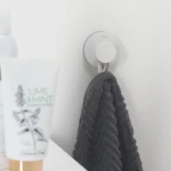 Tiger Urban - Handdoekhaak Groot (1x) - ø 5 Cm - Inclusief 2 Decorringen - Wit -Badkamerartikelen Winkel 1200x1200 1000