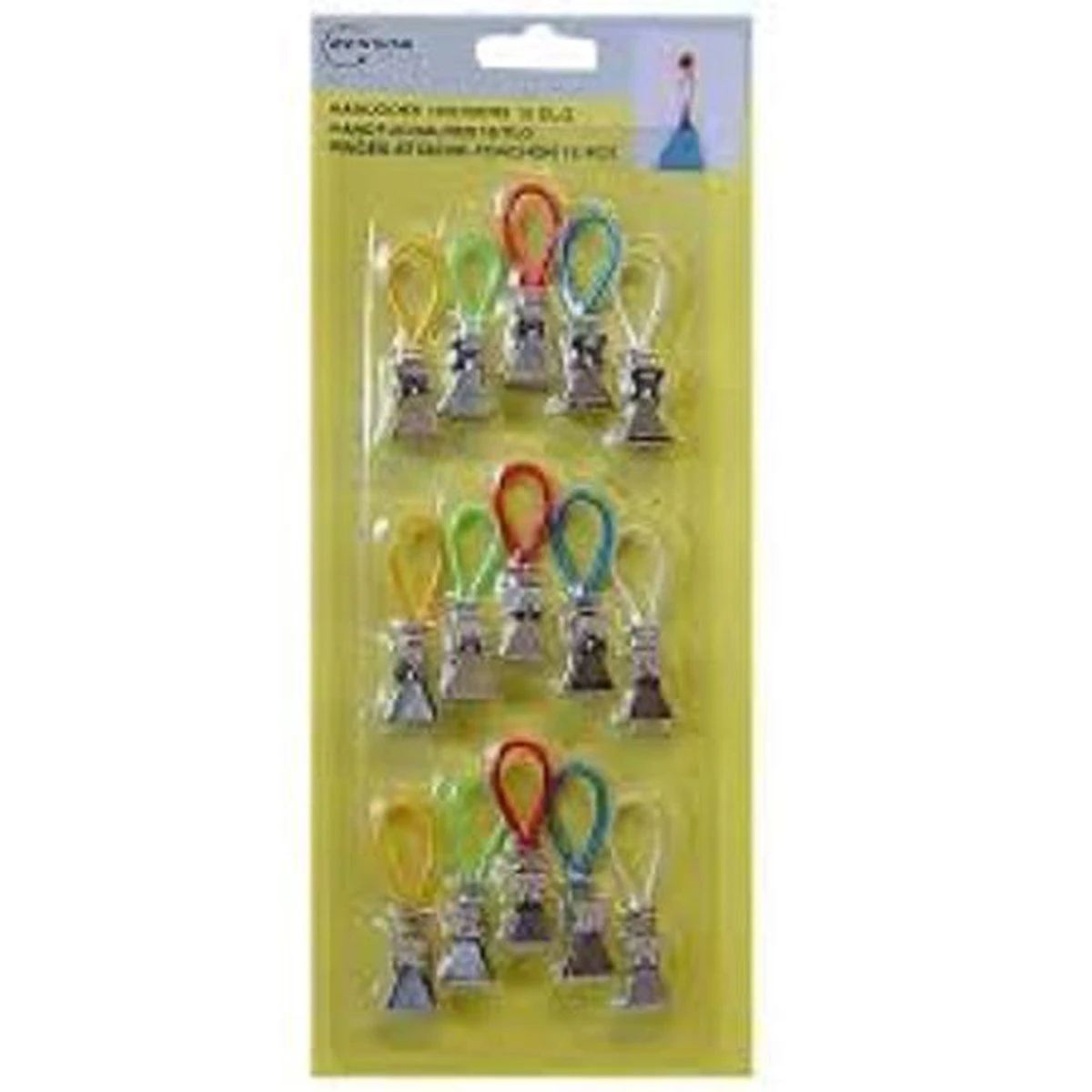 Handdoekhaakjes - Ophanghaakjes - Handdoekklemmetjes - Houders - Klemmetjes - Theedoek - Ophang - 15 STUKS 4 Handdoekhaakjes - Ophanghaakjes - Handdoekklemmetjes - Houders - Klemmetjes - Theedoek - Ophang - 15 STUKS - Afbeelding 2