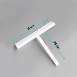 Douchewisser Wit Met Magneetstrip - Badkamer Accessoires - Raamwisser - Trekker Douche - Silicone - 21cm X 20cm -Badkamerartikelen Winkel 1200x1200 1091