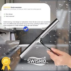 Douchewisser Met Ophangsysteem - Raamwisser - Raamtrekker - RVS - Extra Siliconen Strip -Badkamerartikelen Winkel 1200x1200 1099