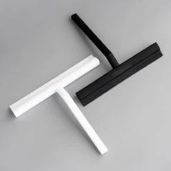 Douchewisser Zwart Met Magneetstrip - Badkamer Accessoires - Raamwisser - Trekker Douche - Silicone - 21cm X 20cm -Badkamerartikelen Winkel 1200x1200 1186