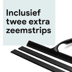 Douchewisser Met Ophanghaak En 2 Extra Strips - Raamwisser Voor Douche - Raamtrekker Zwart 16 Douchewisser Met Ophanghaak En 2 Extra Strips - Raamwisser Voor Douche - Raamtrekker Zwart -Badkamerartikelen Winkel 1200x1200 1197