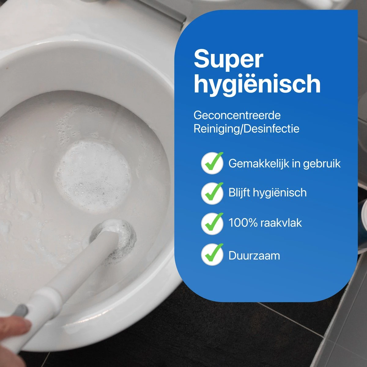 RevoBrush WC Borstel Met Houder Vrijstaand - Hygiënische Toiletborstel - Met 14x Pads 8 RevoBrush WC Borstel Met Houder Vrijstaand - Hygiënische Toiletborstel - Met 14x Pads - Afbeelding 6