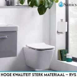 Sanics WC Rolhouder Zonder Boren - Toiletrolhouder Zelfklevend - Closetrolhouder Zilver/RVS 14 Sanics WC Rolhouder Zonder Boren - Toiletrolhouder Zelfklevend - Closetrolhouder Zilver/RVS -Badkamerartikelen Winkel 1200x1200 141