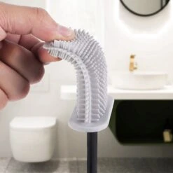 WC Borstel – Siliconen – Zwart – WC Borstel Met Houder – Vrijstaand – Hangend – WC Borstel En Houder – WC Borstel Zwart -Badkamerartikelen Winkel 1200x1200 1417