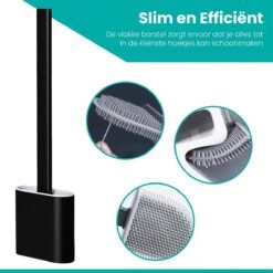 Merkloos WC Borstel Met Houder Zwart - Zwarte Toiletborstel - Duurzame Wc Borstel - Duurzame Toiletborstel 9 Merkloos WC Borstel Met Houder Zwart - Zwarte Toiletborstel - Duurzame Wc Borstel - Duurzame Toiletborstel -Badkamerartikelen Winkel 1200x1200 1428
