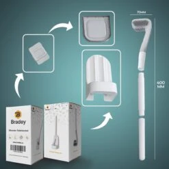 Bradey Toiletborstel Siliconen - WC Borstel Met Houder - Optimale Hygiëne - Golfclub-vorm - Komt In Alle Hoeken 27 Bradey Toiletborstel Siliconen - WC Borstel Met Houder - Optimale Hygiëne - Golfclub-vorm - Komt In Alle Hoeken -Badkamerartikelen Winkel 1200x1200 1456