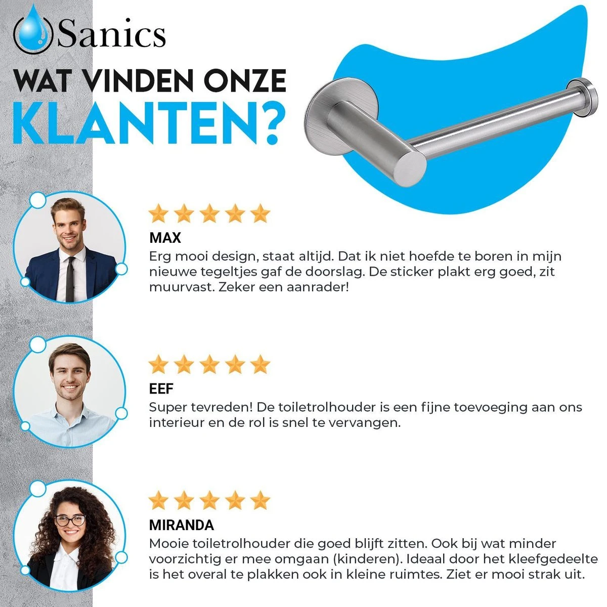 Sanics WC Rolhouder Zonder Boren - Toiletrolhouder Zelfklevend - Closetrolhouder Zilver/RVS 12 Sanics WC Rolhouder Zonder Boren - Toiletrolhouder Zelfklevend - Closetrolhouder Zilver/RVS - Afbeelding 10