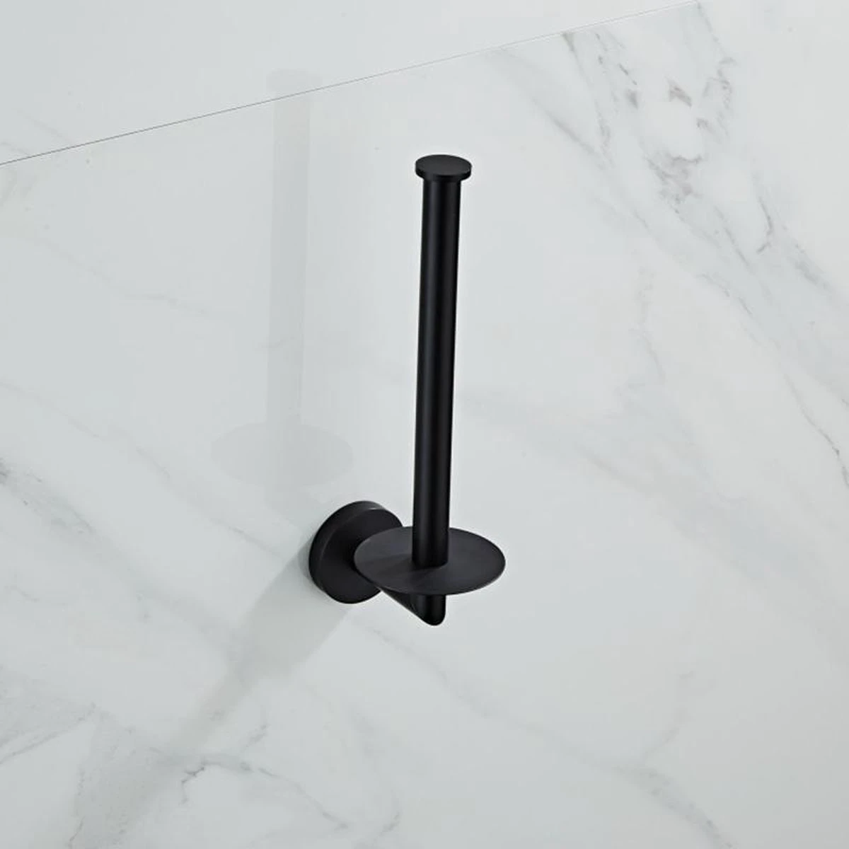 Wc Rolhouder Reserverolhouder Toiletrolhouder Voor 3 Rollen Zwart - Badkamer Accessoires - Hangend 10 Wc Rolhouder Reserverolhouder Toiletrolhouder Voor 3 Rollen Zwart - Badkamer Accessoires - Hangend - Afbeelding 8