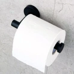 Design Toiletrolhouder - WC Rolhouder - RVS Mat Zwart - Incl. Schroeven 18 Design Toiletrolhouder - WC Rolhouder - RVS Mat Zwart - Incl. Schroeven -Badkamerartikelen Winkel 1200x1200 162