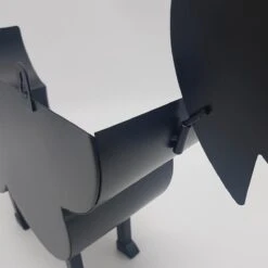 Merkloos Waal© Zwart Schaap Toiletrolhouder - Mat Zwart -Wc Rolhouder - Reserve Rolhouder - Toiletpapier - Vrij Staand - Muur Bevestiging -Badkamerartikelen Winkel 1200x1200 165