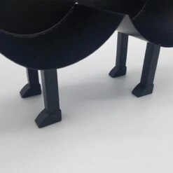 Merkloos Waal© Zwart Schaap Toiletrolhouder - Mat Zwart -Wc Rolhouder - Reserve Rolhouder - Toiletpapier - Vrij Staand - Muur Bevestiging -Badkamerartikelen Winkel 1200x1200 166