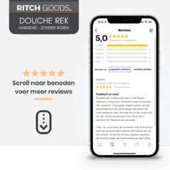 Merkloos Doucherek - Doucherek Zonder Boren - Doucherek Hangend - Zwart - RVS - Doucherekje - Badkamerrek - GRATIS DOUCHETIMER 15 Merkloos Doucherek - Doucherek Zonder Boren - Doucherek Hangend - Zwart - RVS - Doucherekje - Badkamerrek - GRATIS DOUCHETIMER -Badkamerartikelen Winkel 1200x1200 1660
